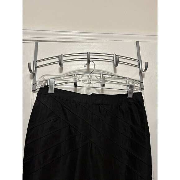 TULLE Women’s Pencil Skirt Small Casual Office Solid Black Back Zip Classic - Picture 3 of 12